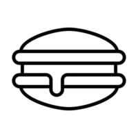 Simple Dorayaki icon. The icon can be used for websites, print templates, presentation templates, illustrations, etc vector