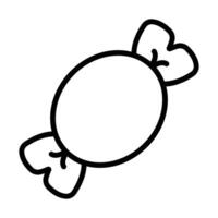 Simple Candy icon. The icon can be used for websites, print templates, presentation templates, illustrations, etc vector