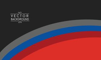 Web banner template colorful wave abstract background vector
