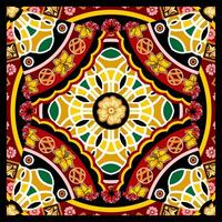Rectangular Ornament Image vector