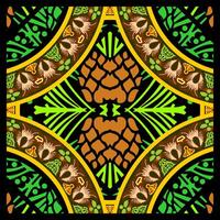 Rectangular Ornament Image vector