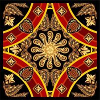 Rectangular Ornament Image vector