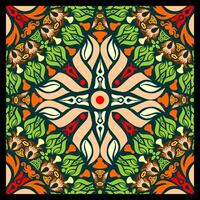 Rectangular Ornament Image vector
