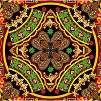 Rectangular Ornament Image vector