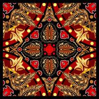 Rectangular Ornament Image vector