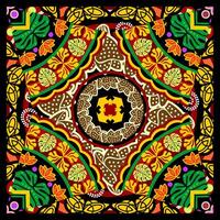 Rectangular Ornament Image vector