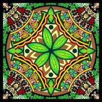 Rectangular Ornament Image vector