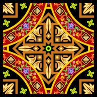Rectangular Ornament Image vector