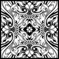 Rectangular Ornament Image vector