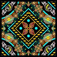 Rectangular Ornament Image vector