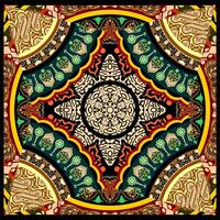 Rectangular Ornament Image vector