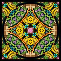 Rectangular Ornament Image vector
