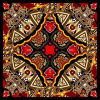 Rectangular Ornament Image vector