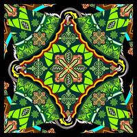 Rectangular Ornament Image vector