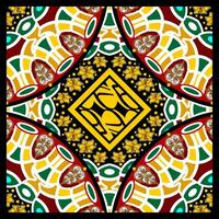 Rectangular Ornament Image vector