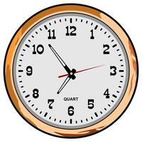 vector-based images of various wall clock vector