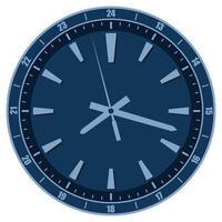 vector-based images of various wall clock vector