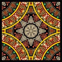 Rectangular Ornament Image vector