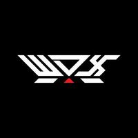 WDX letter logo design, WDX simple and modern logo. WDX luxurious alphabet design vector