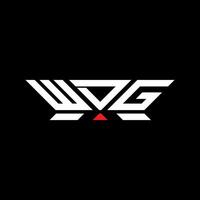 WDG letter logo design, WDG simple and modern logo. WDG luxurious alphabet design vector
