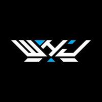 WHJ letter logo design, WHJ simple and modern logo. WHJ luxurious alphabet design vector