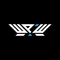 WPW letter logo design, WPW simple and modern logo. WPW luxurious alphabet design vector