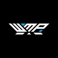 WMP letter logo design, WMP simple and modern logo. WMP luxurious alphabet design vector