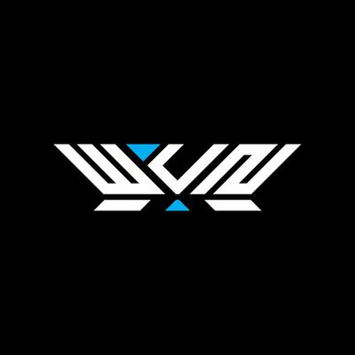 WUN letter logo design, WUN simple and modern logo. WUN luxurious alphabet design