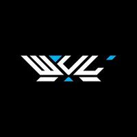 WUL letter logo design, WUL simple and modern logo. WUL luxurious alphabet design vector