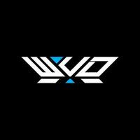 WUD letter logo design, WUD simple and modern logo. WUD luxurious alphabet design vector