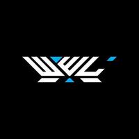 WWL letter logo design, WWL simple and modern logo. WWL luxurious alphabet design vector