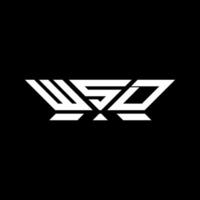 WSD letter logo design, WSD simple and modern logo. WSD luxurious alphabet design vector