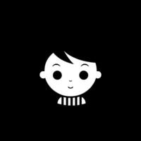 Kid - Minimalist and Flat Logo - illustration vector
