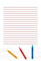 Cute scrapbook templates for planner, notepad, online diary notes, to do, to buy and other vector