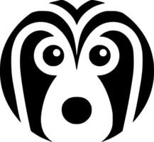 Dog - Minimalist and Flat Logo - illustration vector
