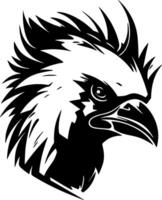 Cockatoo, Minimalist and Simple Silhouette - illustration vector