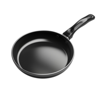 A non-stick frying pan isolated on a transparent background png