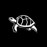 Turtle, Minimalist and Simple Silhouette - illustration vector