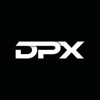 Initial DPX Monogram Business Simple Creative Design Logo vector