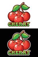 Colourful Fruits Illustration with Names. vector