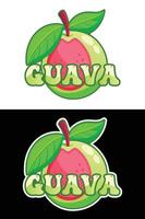 Colourful Fruits Illustration with Names. vector