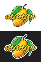 Colourful Fruits Illustration with Names. vector