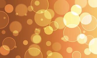 beautiful brown gradient background with blur bokeh lights. vector