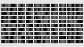 simple soft modern black and white dark gradient monochrome color background for wallpaper, template, cover, card, screen, texture, label, banner etc. dark night theme design. vector