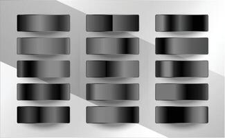 simple soft modern black and white dark gradient monochrome color background for wallpaper, template, cover, card, screen, texture, label, banner etc. dark night theme design. vector