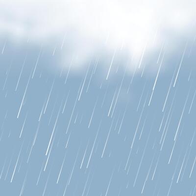 Monsoon season. Rainy season. Illustration of heavy rain. illustration of rain cloud