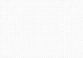 Pattern texture for bullet journal. Dotted squared grid graph paper template for notebooks. Dotted simple background. Printable graphic design sheet. vector