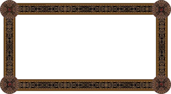 Classic and Luxury Style Wedding Invitation
