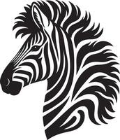Zebra Silhouette illustration vector