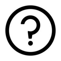 question mark icon symbol. illustration vector